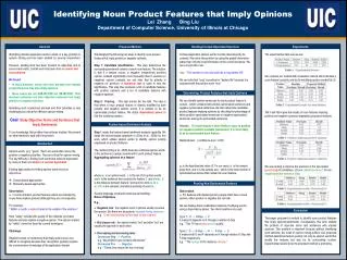 Identifying Noun Product Features that Imply Opinions