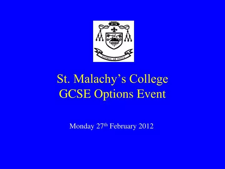 st malachy s college gcse options event