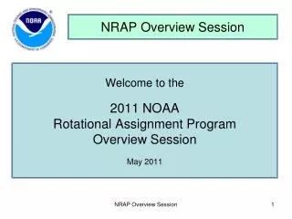 NRAP Overview Session