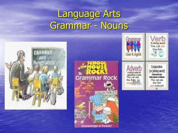 language arts grammar nouns