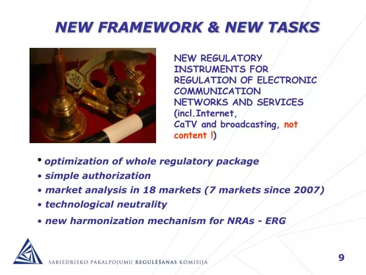 new framework new tasks