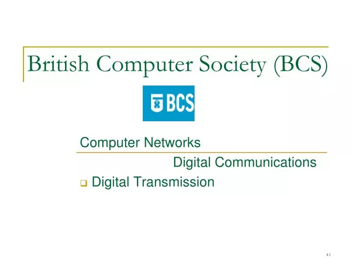 british computer society bcs