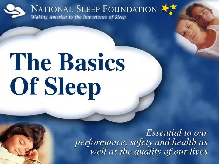 the basics of sleep
