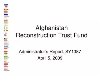 Afghanistan Reconstruction Trust Fund