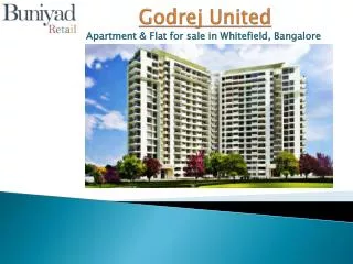 Godrej United Bangalore - A Place where haven falls