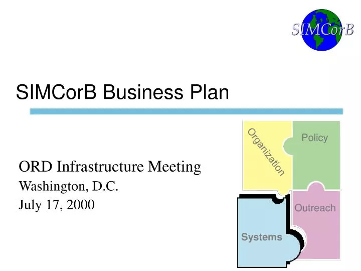 simcorb business plan