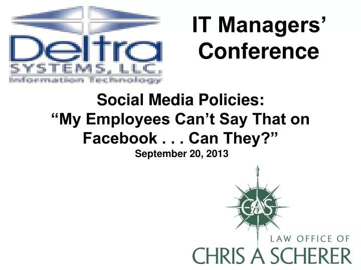 social media policies my employees can t say that on facebook can they september 20 2013