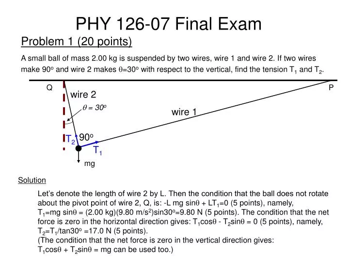 phy 126 07 final exam