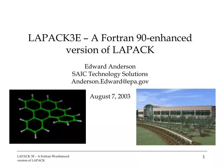 lapack3e a fortran 90 enhanced version of lapack