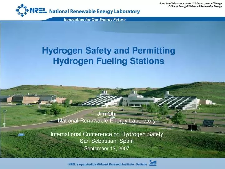 hydrogen safety and permitting hydrogen fueling stations