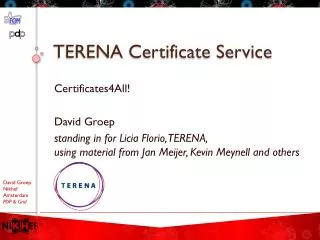 TERENA Certificate Service