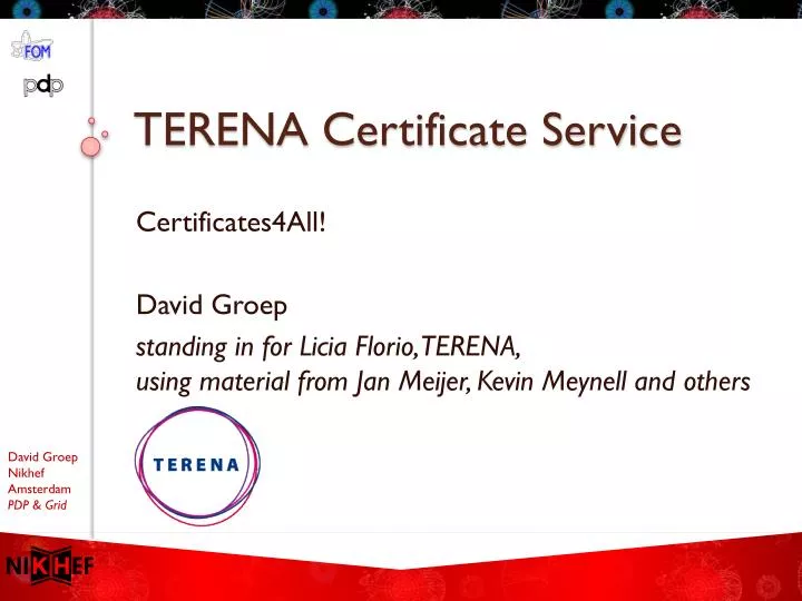 terena certificate service
