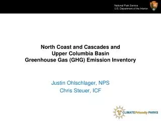 North Coast and Cascades and Upper Columbia Basin Greenhouse Gas (GHG) Emission Inventory