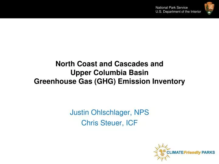 north coast and cascades and upper columbia basin greenhouse gas ghg emission inventory
