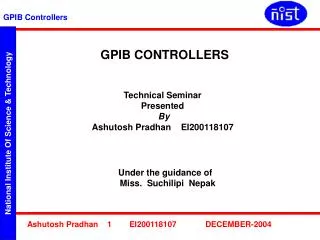 GPIB CONTROLLERS