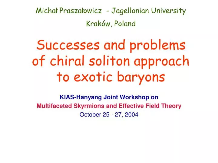 successes and problems of chiral soliton approach to exotic baryons