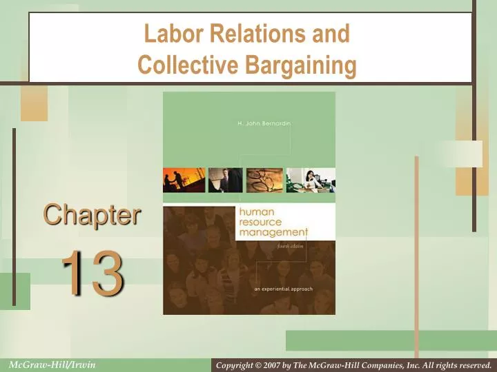 labor relations and collective bargaining