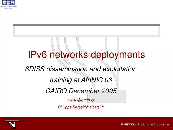 ipv6 networks deployments