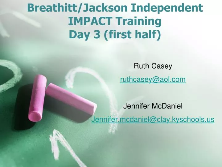 breathitt jackson independent impact training day 3 first half