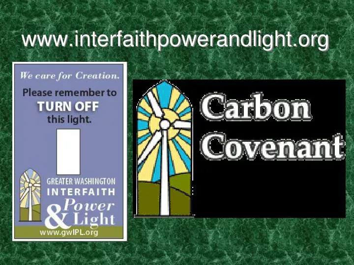 www interfaithpowerandlight org