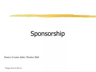 Sponsorship