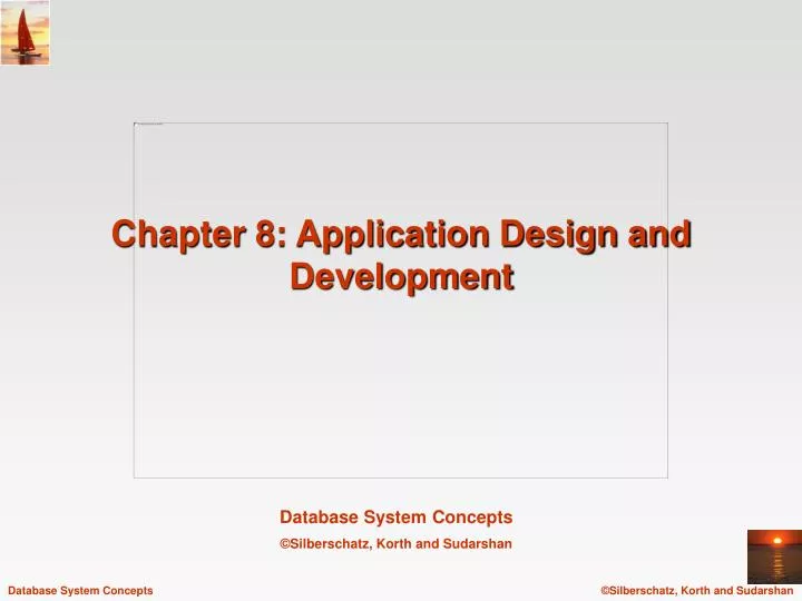chapter 8 application design and development
