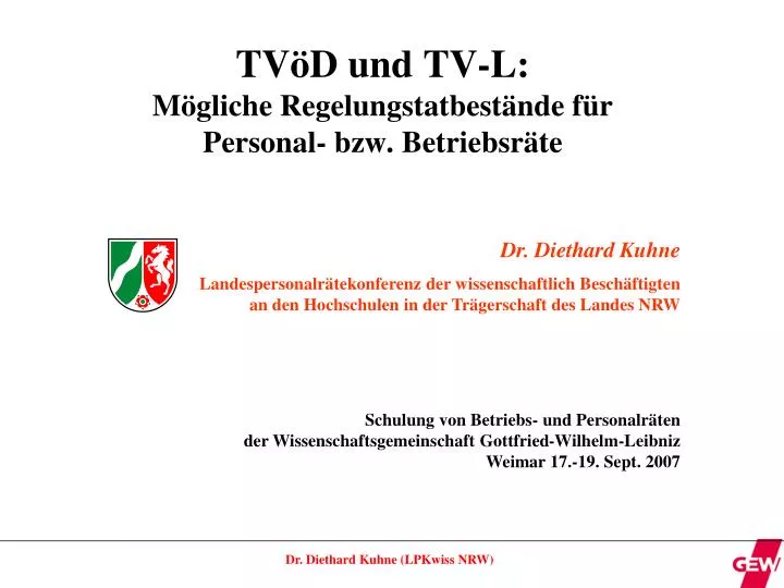 tv d und tv l m gliche regelungstatbest nde f r personal bzw betriebsr te