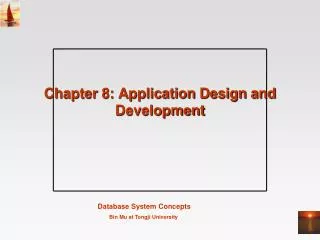 chapter 8 application design and development