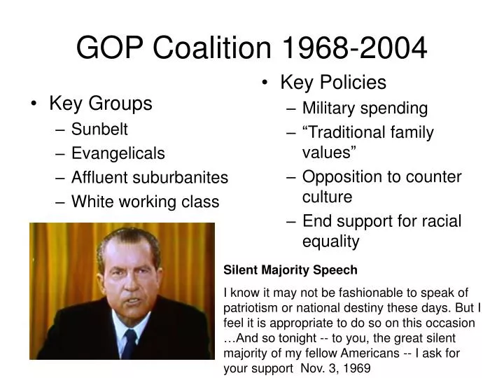 gop coalition 1968 2004