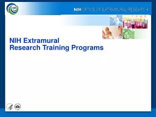 NIH Extramural Research Training Programs