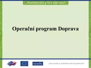 opera n program doprava