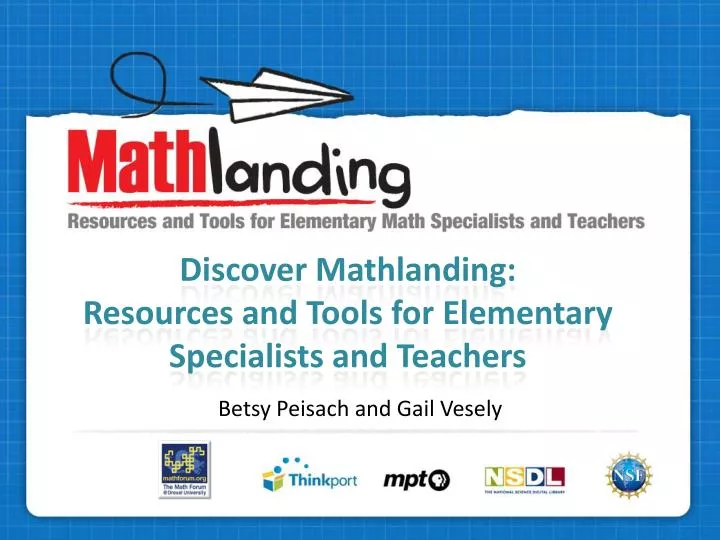 discover mathlanding resources and tools for elementary specialists and teachers
