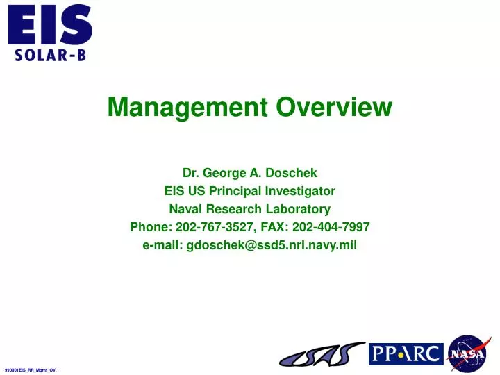 management overview
