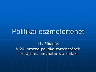 politikai eszmet rt net