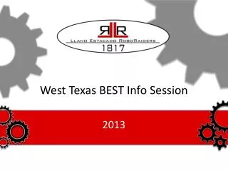 West Texas BEST Info Session