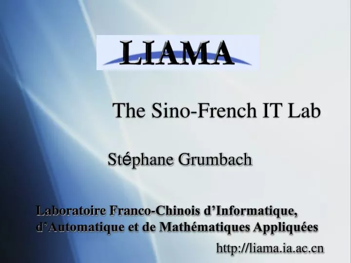 the sino french it lab