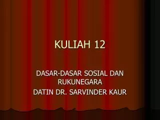 kuliah 12