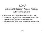 LDAP - slide 1