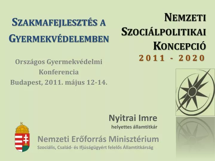 nemzeti szoci lpolitikai koncepci 2011 2020