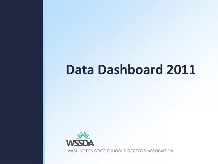 data dashboard 2011