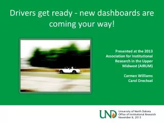 Drivers get ready - new dashboards are coming your way!