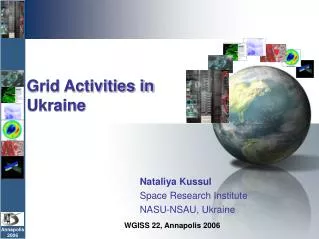 Grid Activities in Ukraine