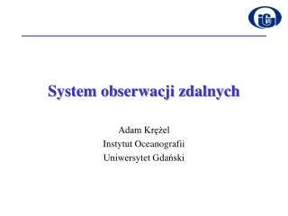 system obserwacji zdalnych