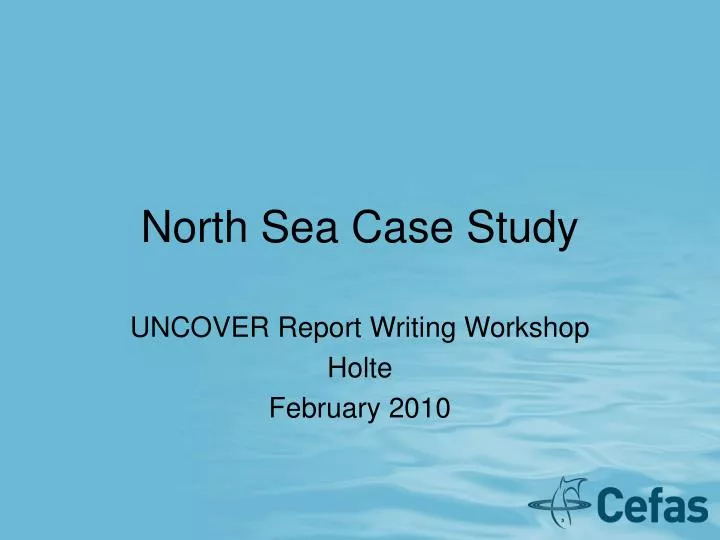 north sea case study