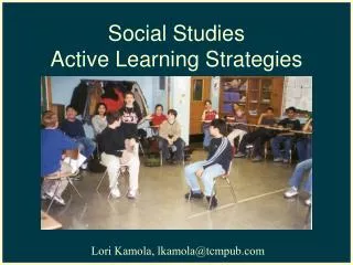 Social Studies Active Learning Strategies