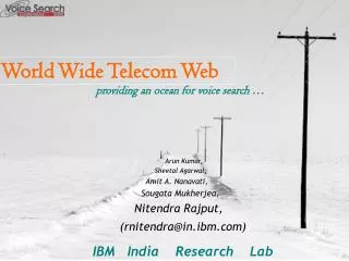 World Wide Telecom Web