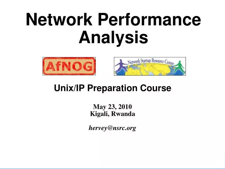 network performance analysis