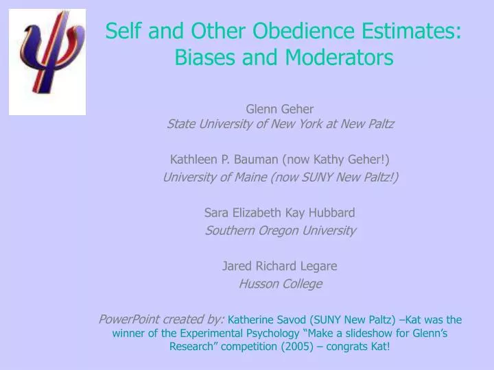 self and other obedience estimates biases and moderators