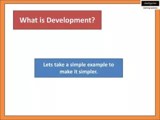 What is Development?