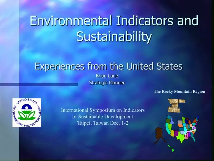 environmental indicators and sustainability